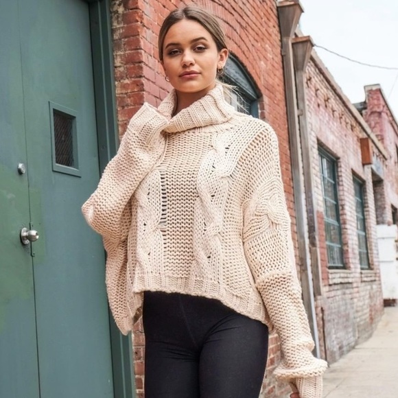 Only 1 left! New! Chunky knit sweater - Picture 4 of 5